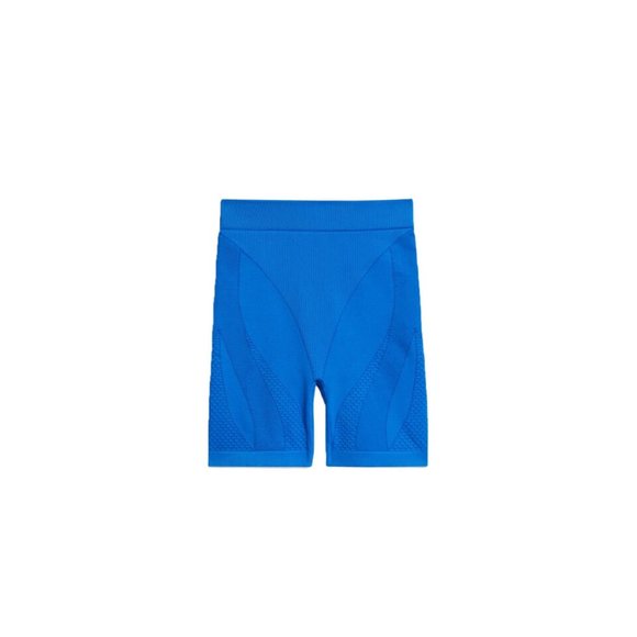 Adidas Originals Women's IVY PARK  Blue SHORT TIGHT Size Small HD5409 - Picture 5 of 5